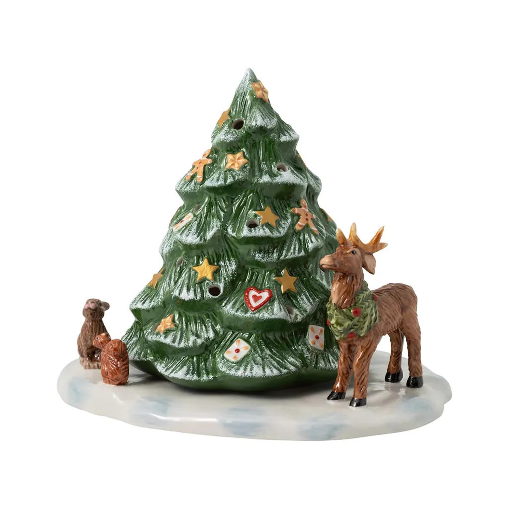 Villeroy & Boch Christmas Toys Weihnachtsbaum mit Waldtieren