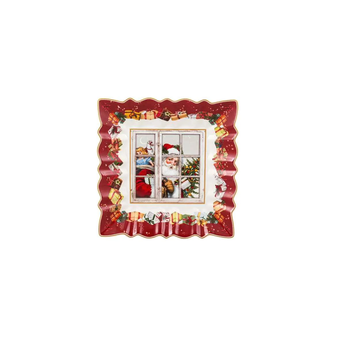Villeroy & Boch Toys Fantasy Schale eckig, Santa