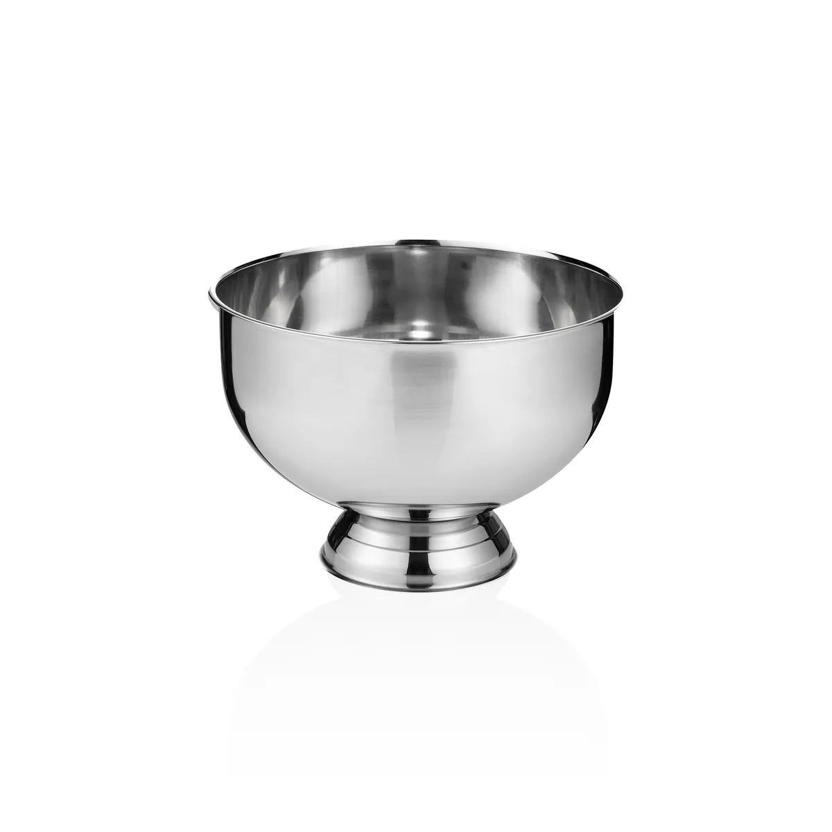 Champagnerkühler, Ø 36 cm, Höhe 24 cm, 10 ltr., Chromnickelstahl