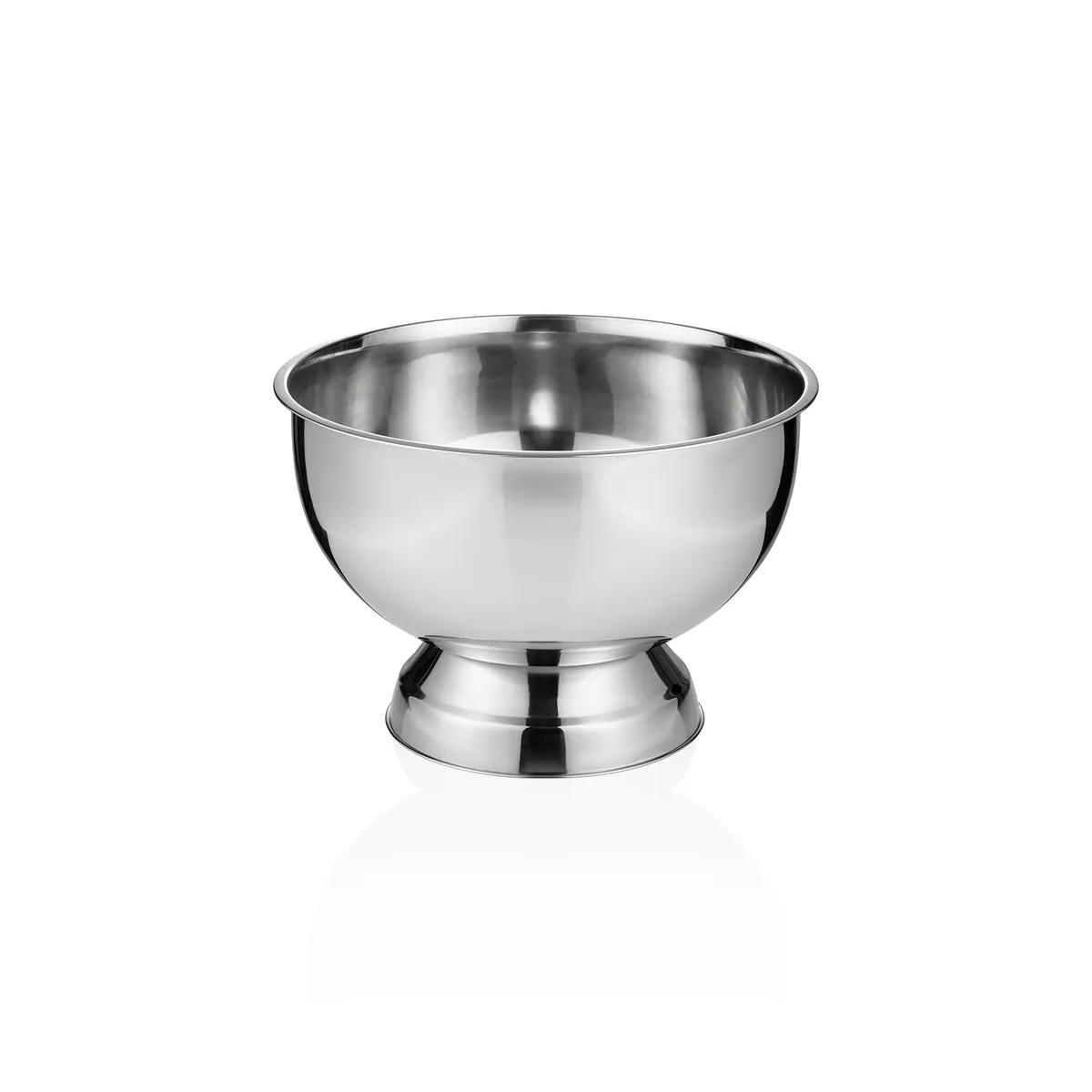 Champagnerkühler, Ø 40 cm, Höhe 27 cm, 15 ltr., Chromnickelstahl