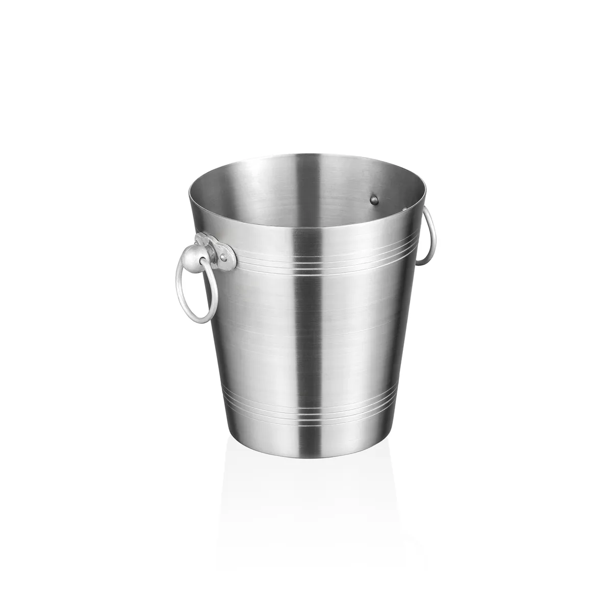 Wein-/Sektkühler, Ø 19 cm, Höhe 20 cm, Aluminium