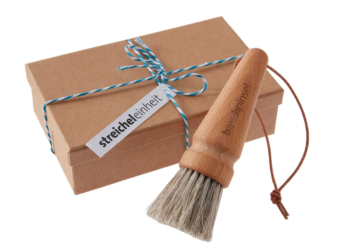 Keller Geschenkset Bauchpinsel