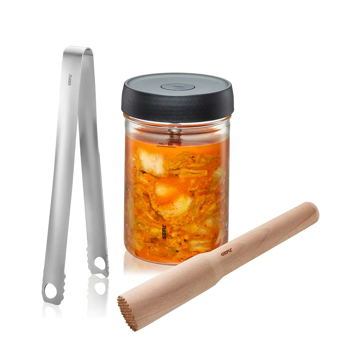 Gefu Fermentier-Set NATIVO, 5-teilig