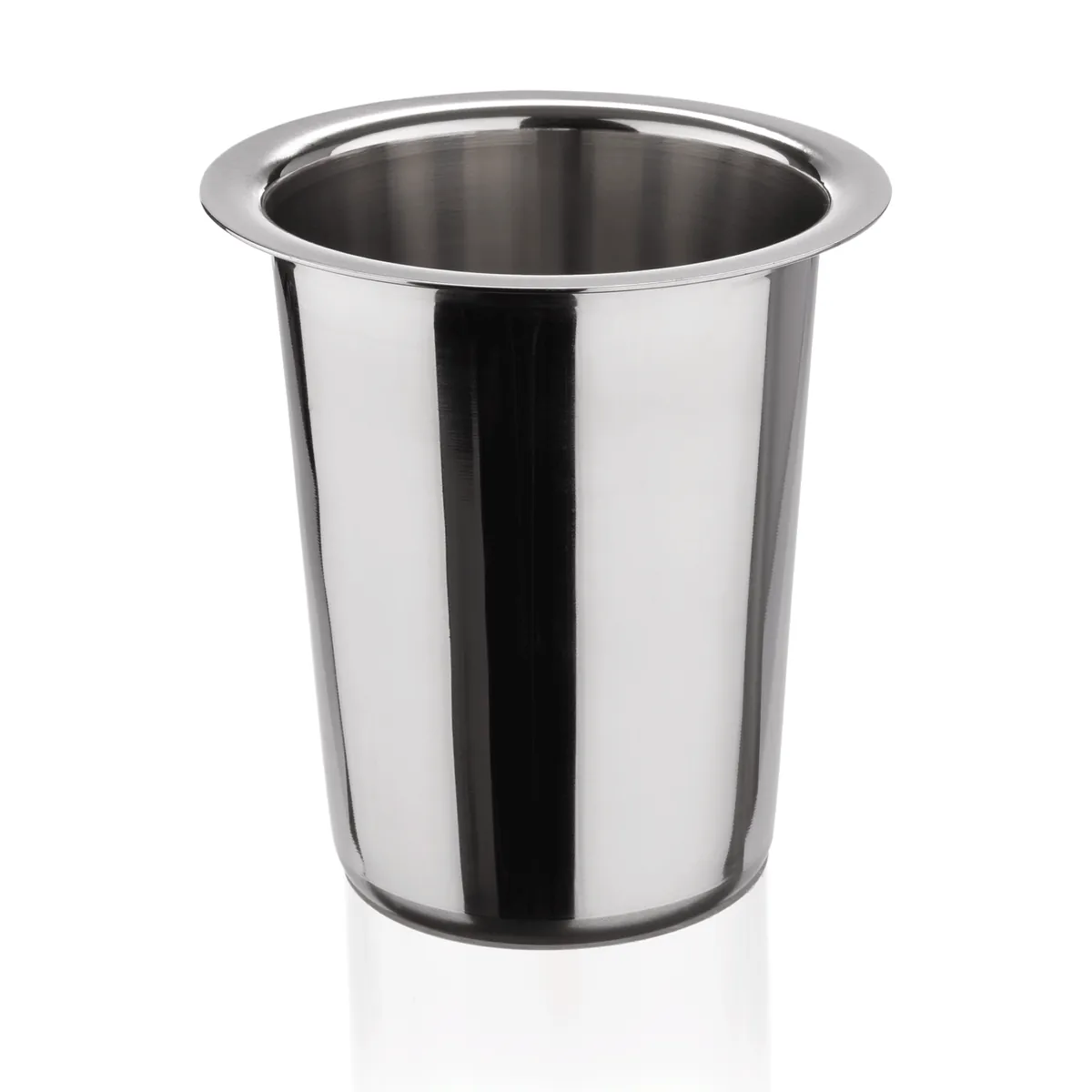 Besteckköcher, Ø 11,5 cm, Höhe 12 cm, Edelstahl