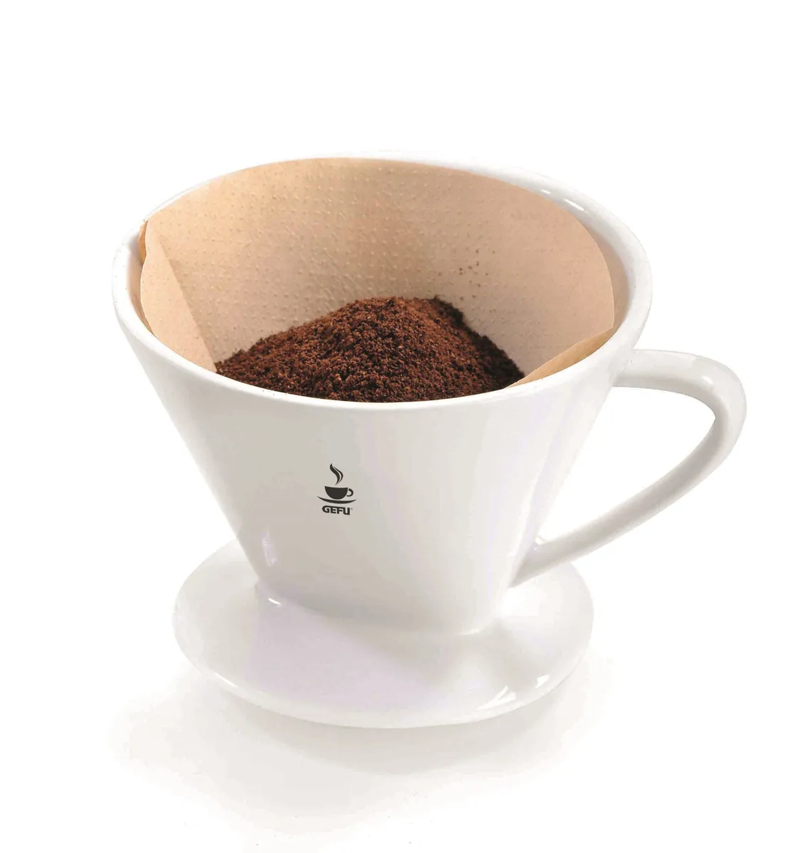 -GEFU- "SANDRO" Porzellan Kaffeefilter Gr.2