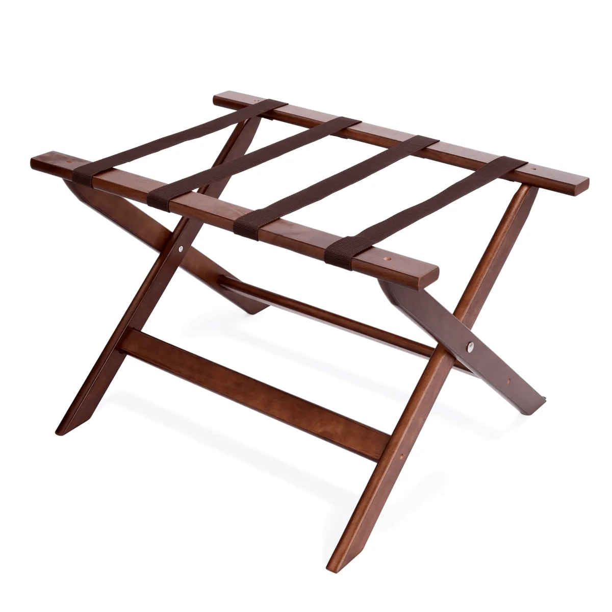 Gepäckablage, 67 x 55 x 41,5 cm, Holz/Nylon