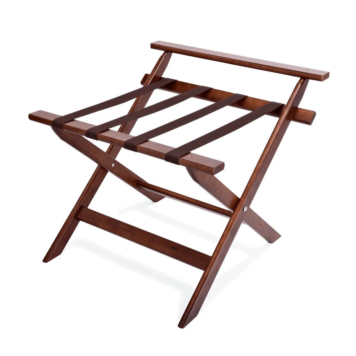 Gepäckablage mit Wandschutz, 60 x 55 x 44 cm, Holz/Nylon