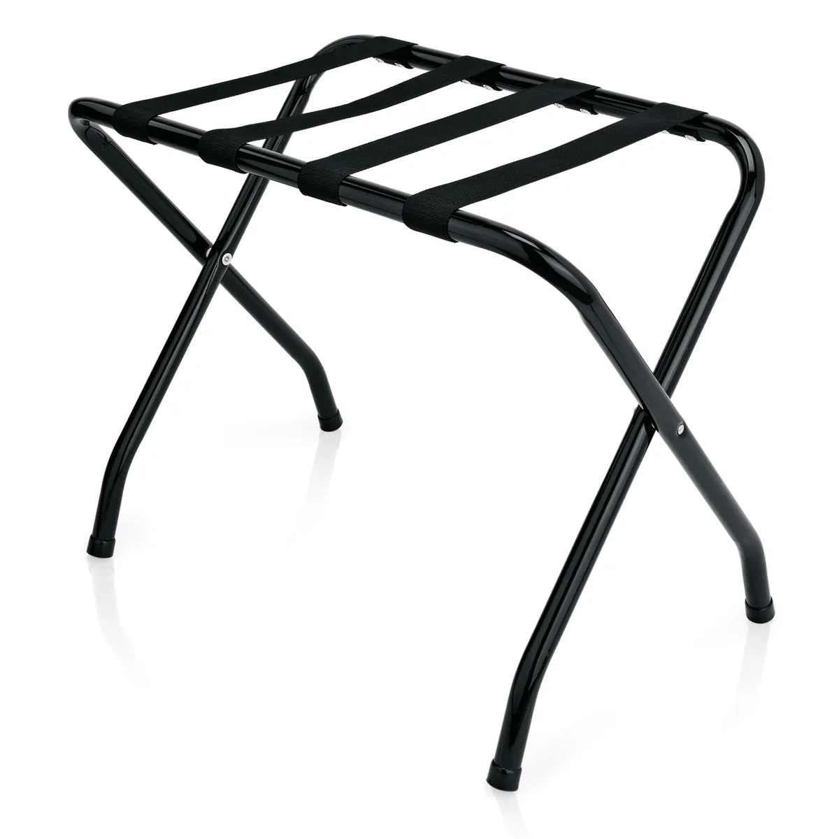 Gepäckablage, 65 x 40,5 x 54 cm, black, pulverbeschichtet, Stahl, Nylon