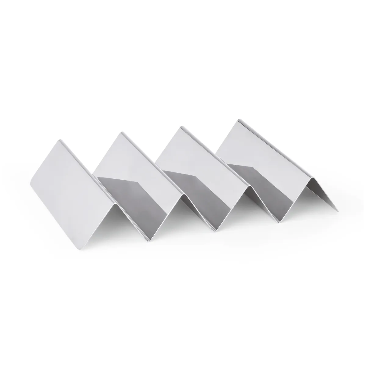 Snackpresenter mit 3 Ablagen, 28 x 17 x 4,5 cm, Chromnickelstahl