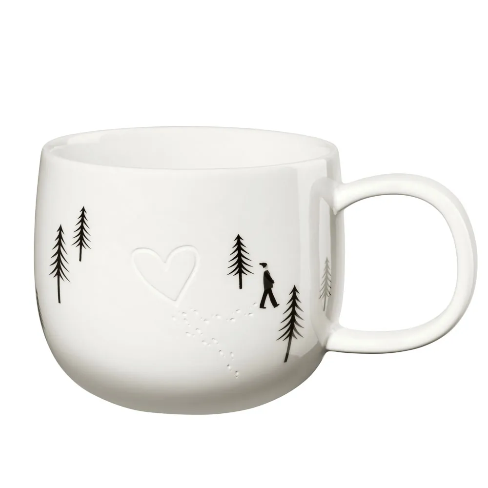 JOY Becher HEART IN THE SNOW ( Herz im Schnee )