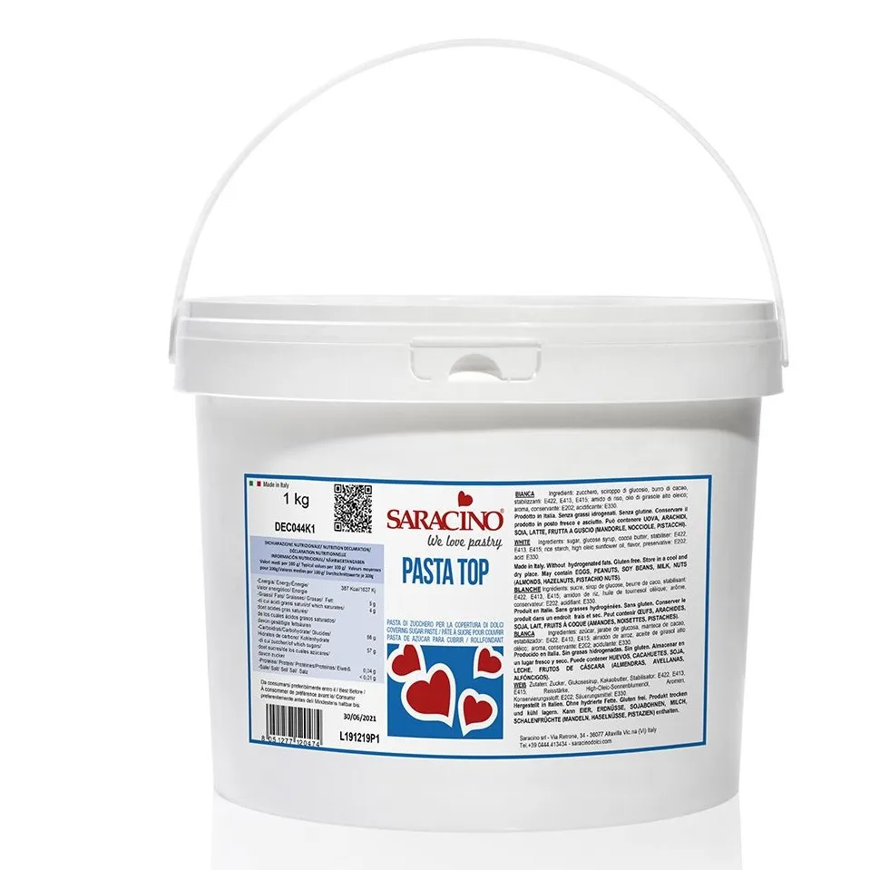 Saracino Fondant Pasta Top weiß 5kg