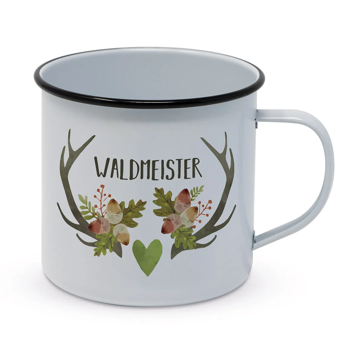 PPD Metalltasse Happy Metal Mug Waldmeister
