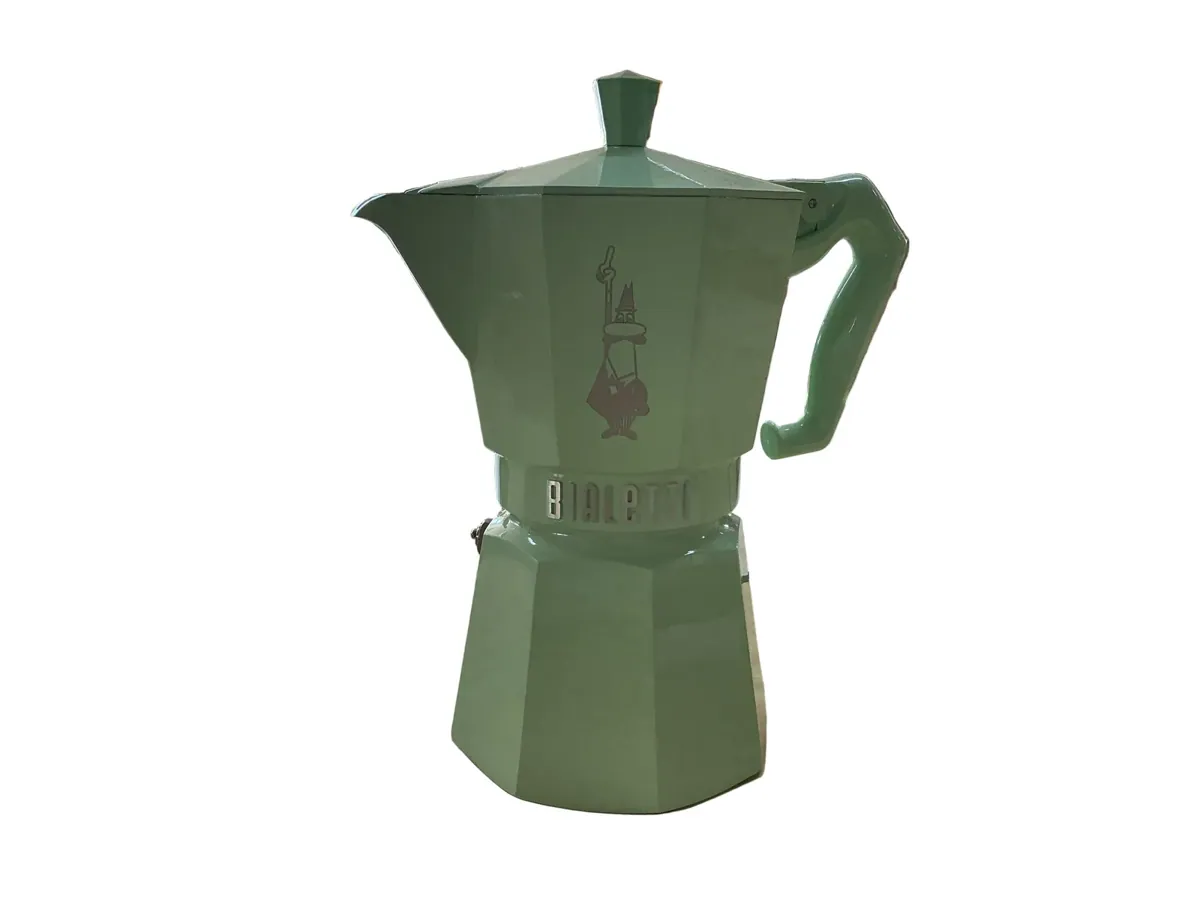 Bialetti Espressokocher Moka Exclusive 6 Tassen Grün