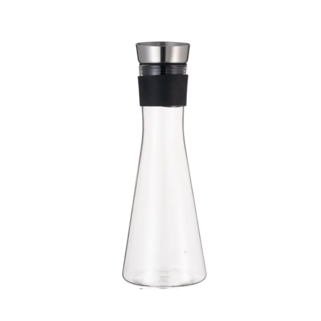 Karaffe, 1,0 ltr., Ø 7 cm, Borosilikatglas