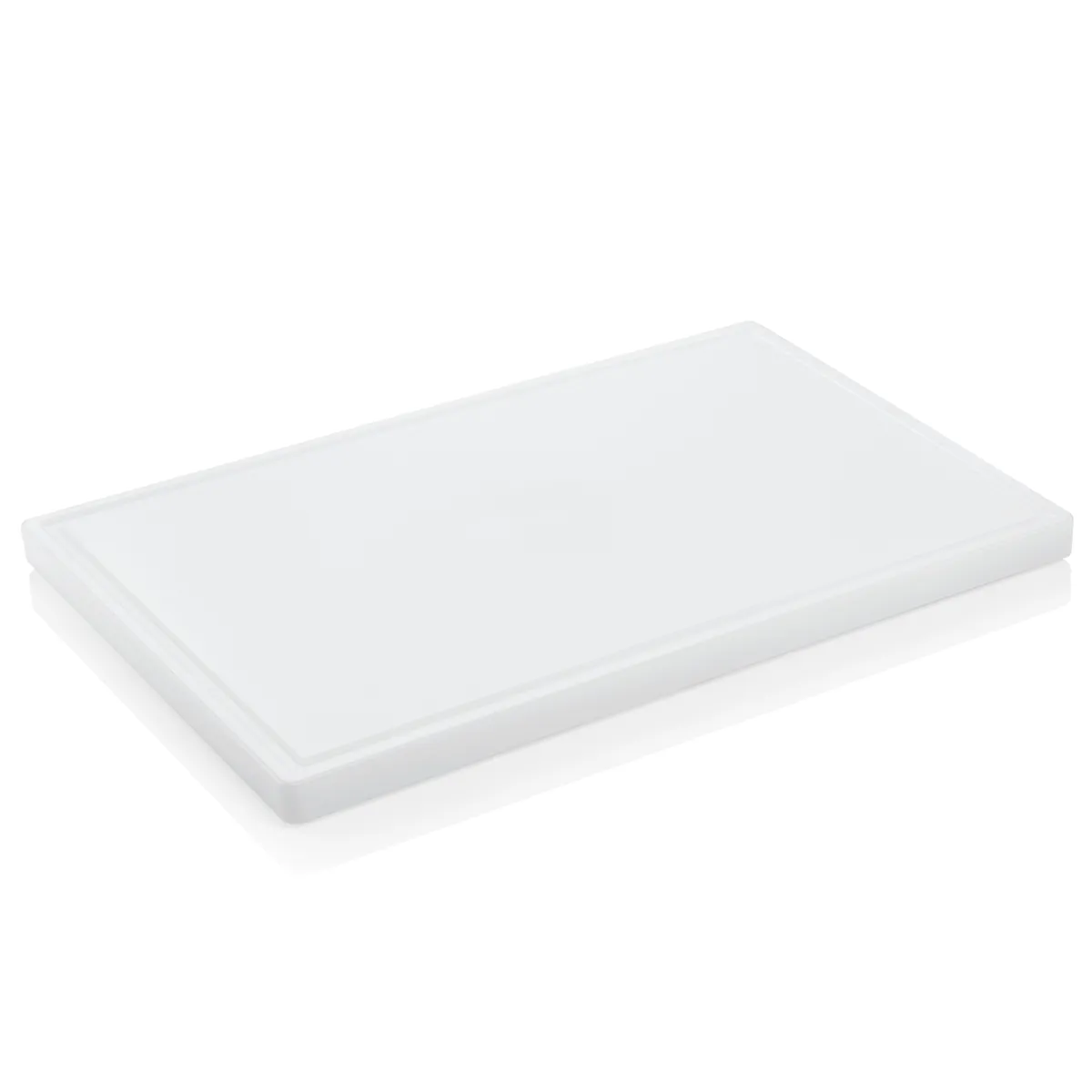 Schneidbrett mit Saftrille, 60 x 40 x 3 cm, Polyethylen