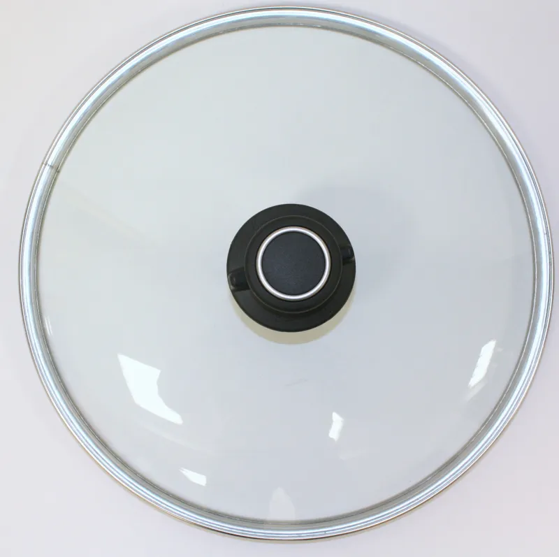 Glasdeckel rund 26 cm Durchmesser