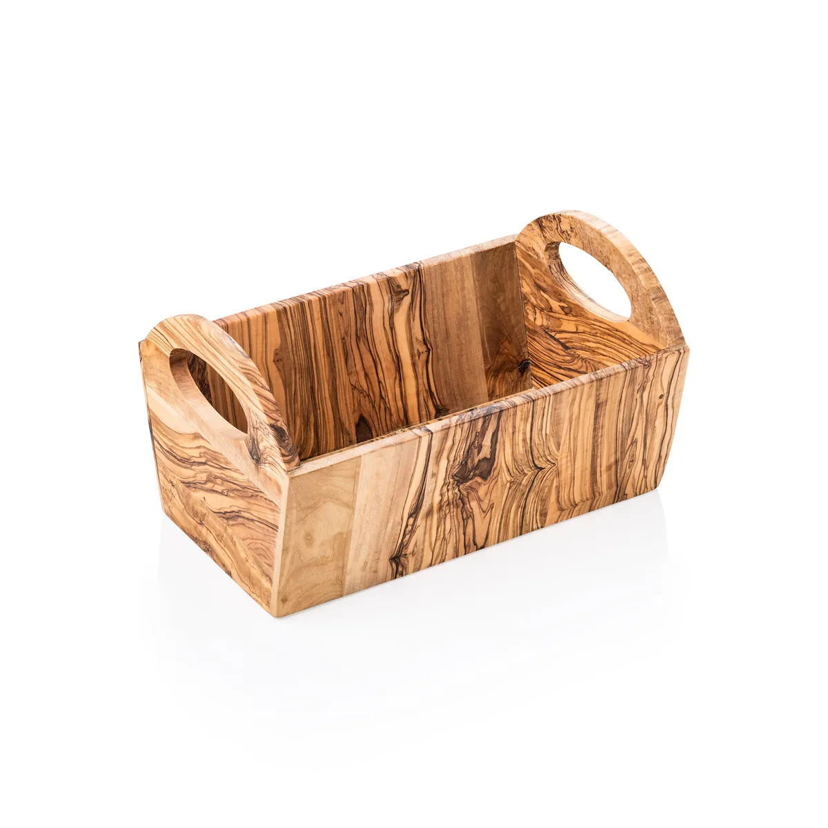 Korb PURE OLIVE, Olivenholz