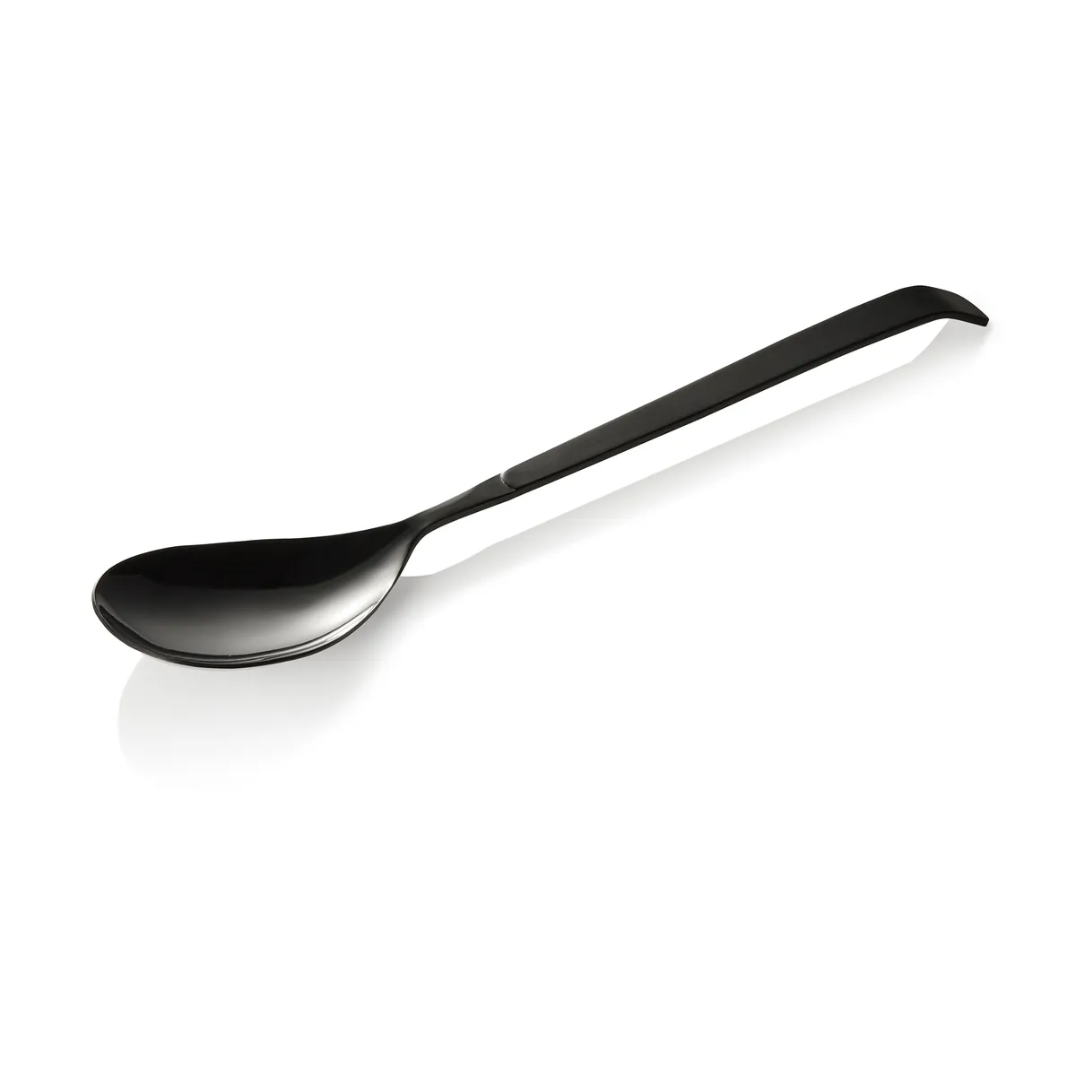 Servierlöffel Kitchen Tool 1887, 32 cm, geschlossen oder geschlitzt, mit schwarzer PVD Beschichtung, Chromnickelstahl