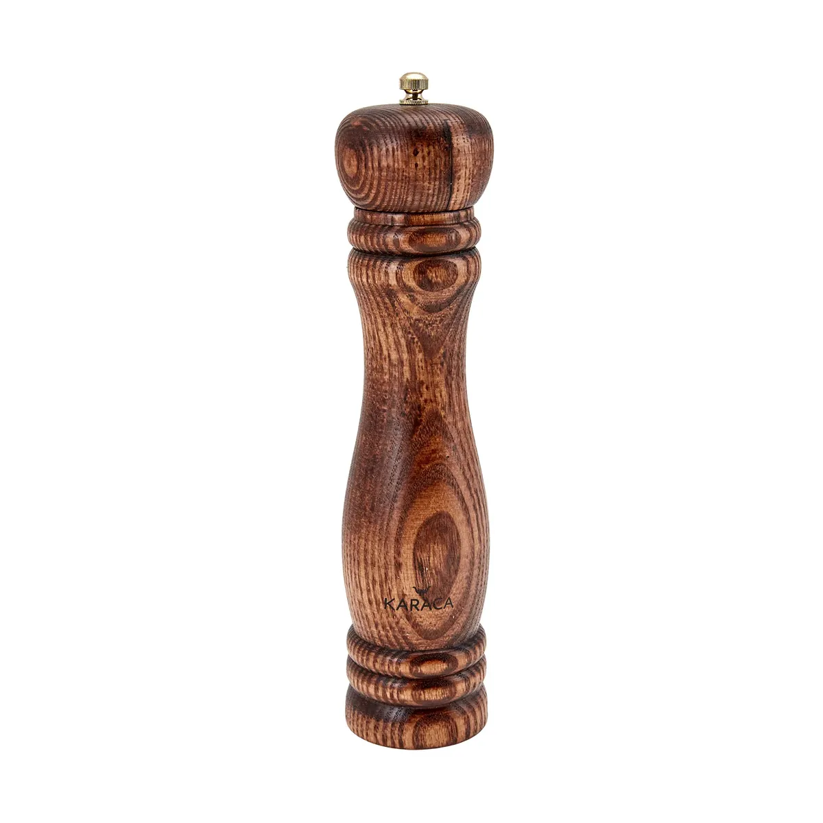 Karaca African  Gewürzmühle aus  Holz 25,5 cm