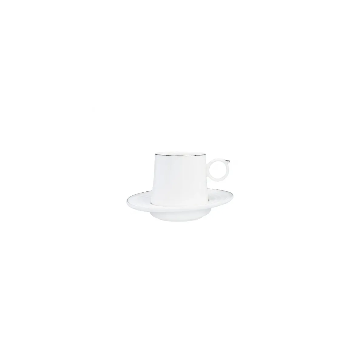 Karaca Tiryaki Platin Double Kaffeetassen-Set für 2 Personen