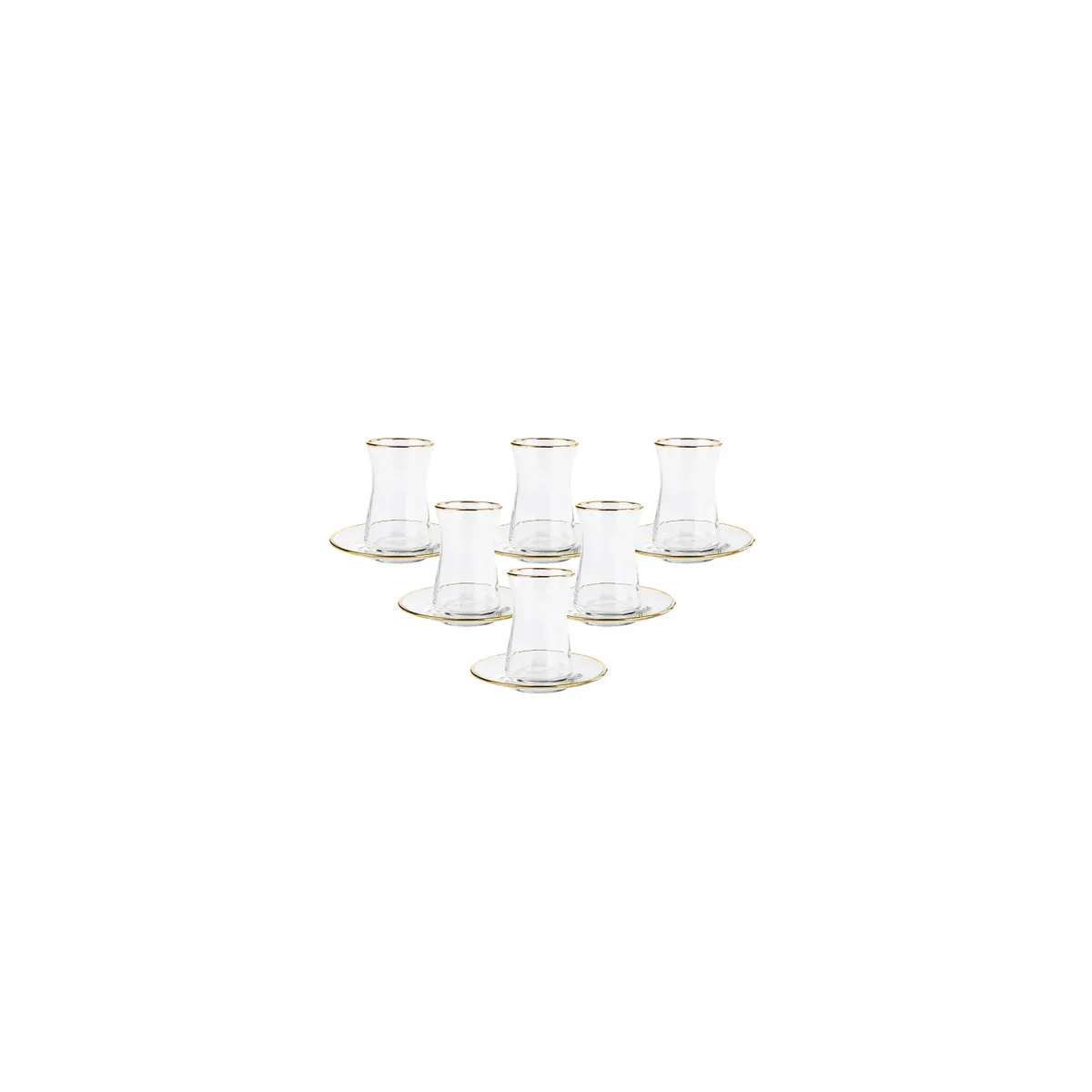 Karaca Lace Neues Teeset für 6 Personen