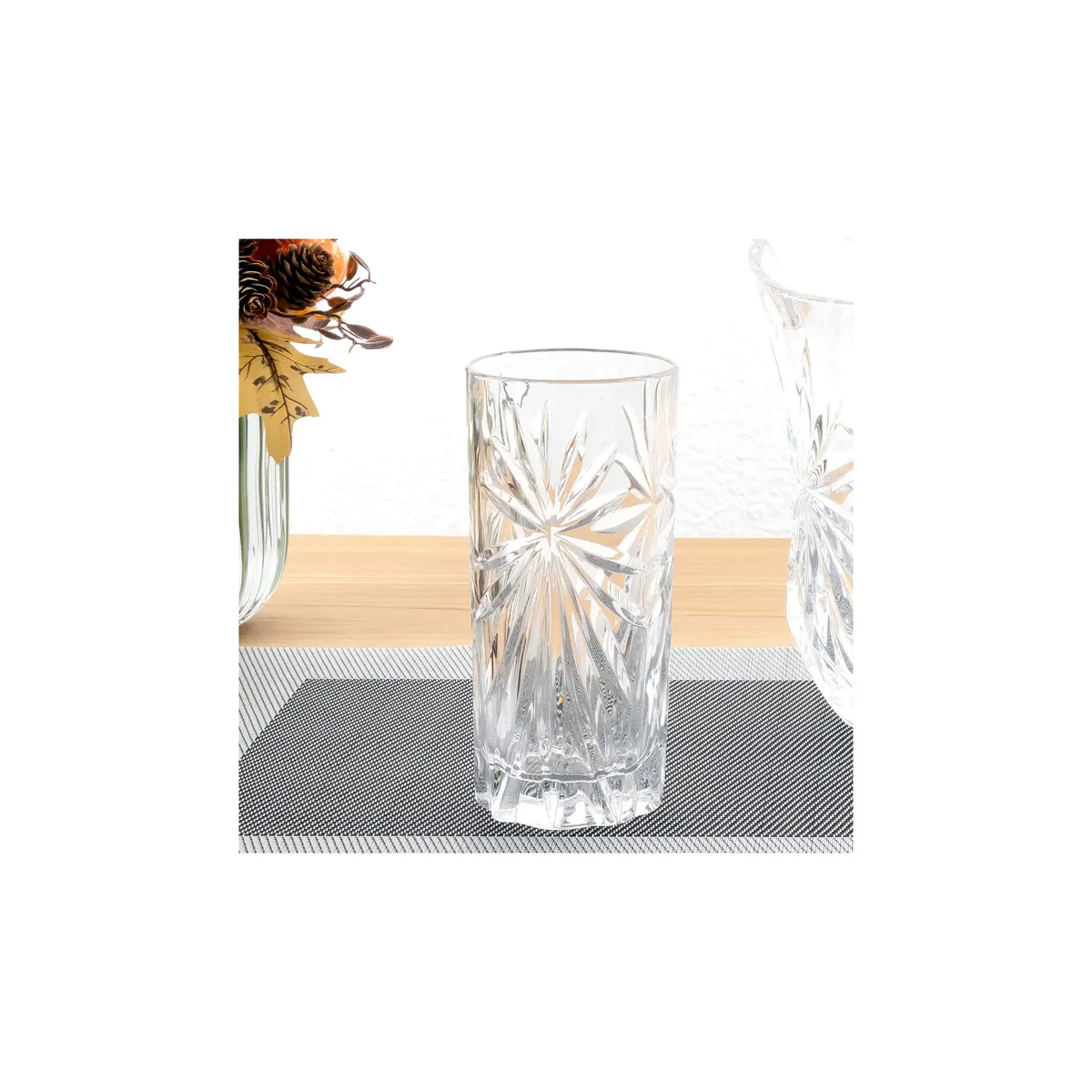 Rcr Oasis Soft Drink Glas, 6 teilig, 360 ml