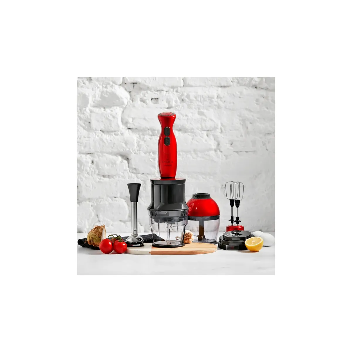 Karaca Blendfit Stabmixer- Set 4 in1 Frabe