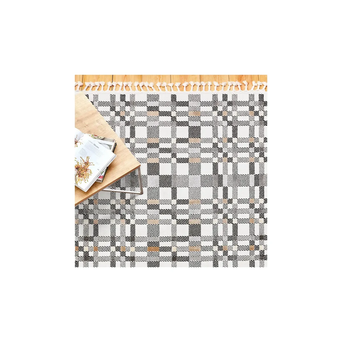 Kaşmir Tartans Teppich 80 cm x 150 cm