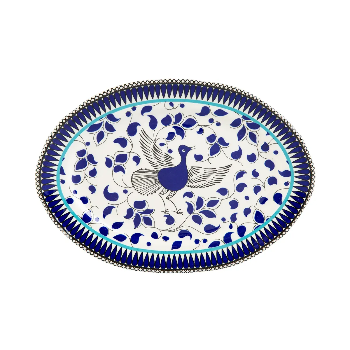 Karaca Mai Seldschuken Serie Teller oval 25 cm