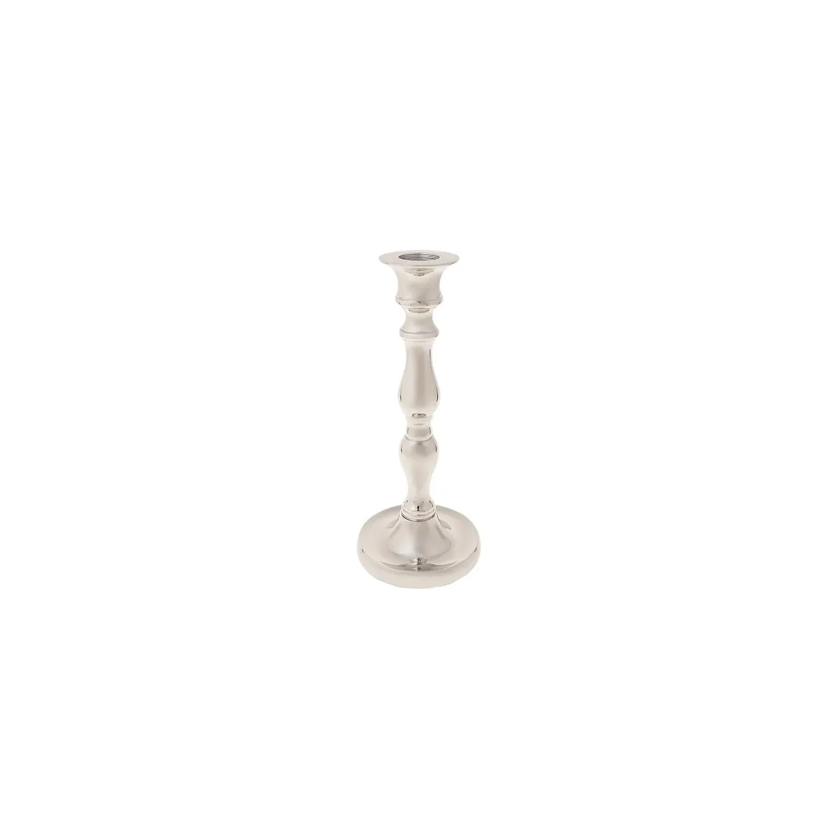 Karaca Lara Kerzenhalter 2-teiliges Set 22,75 cm Silber