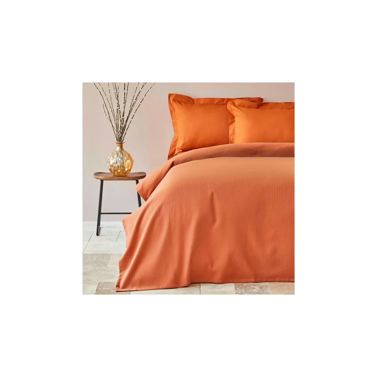 Karaca Home Back To Basic Orange Bettdecke Doppel