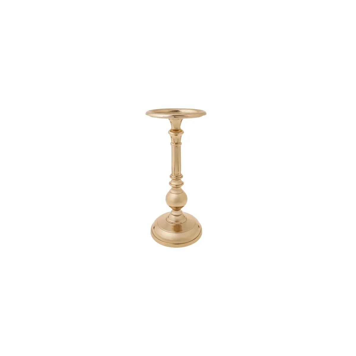 Karaca Jolie Goldfarben Kerzenhalter 22,25 cm