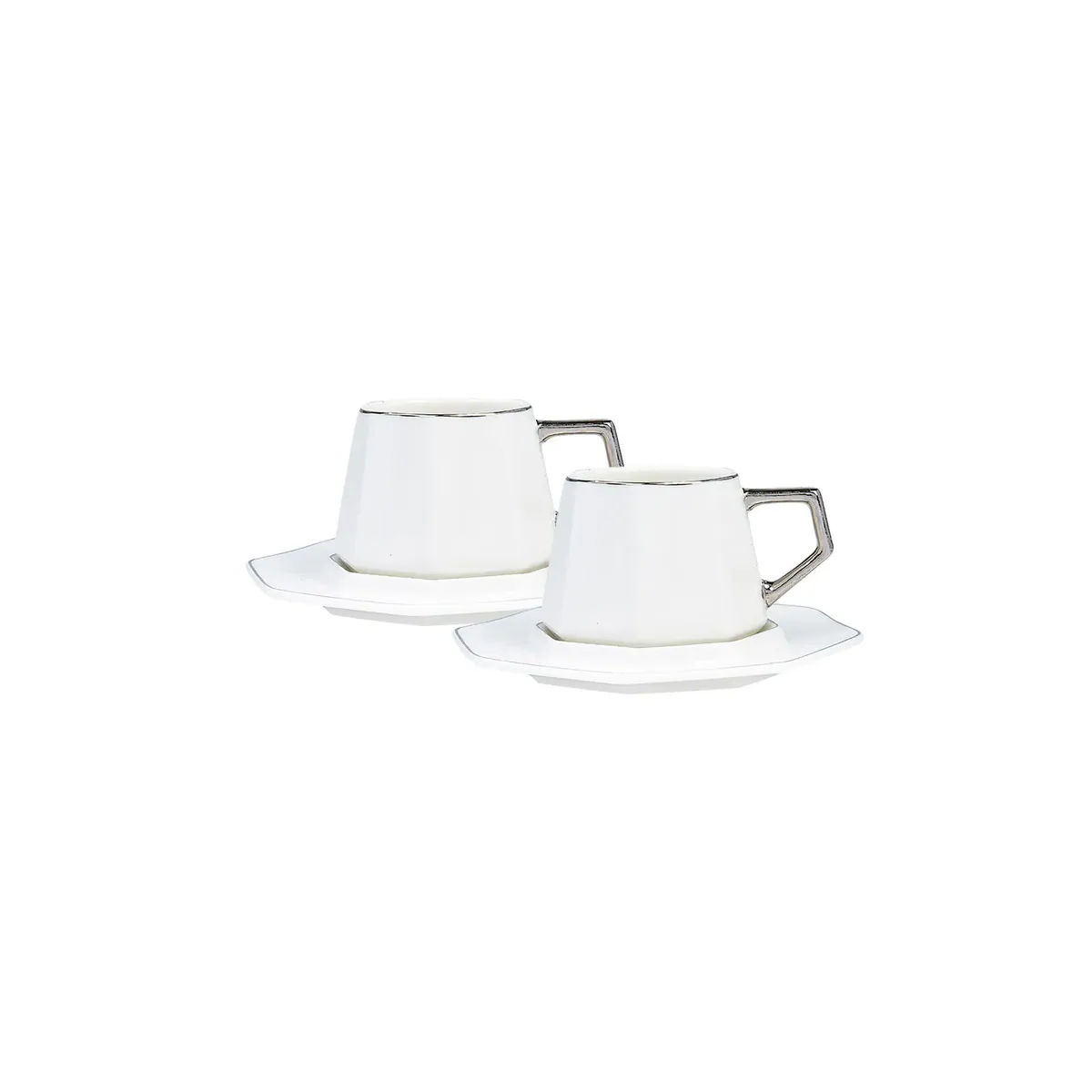 Karaca Zeher 2er-Set Kaffeetassen