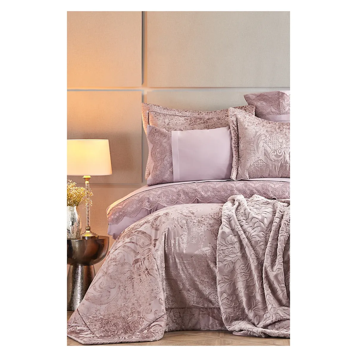 Karaca Home Valeria Royal Rose 10 Teiliges Heiratsset