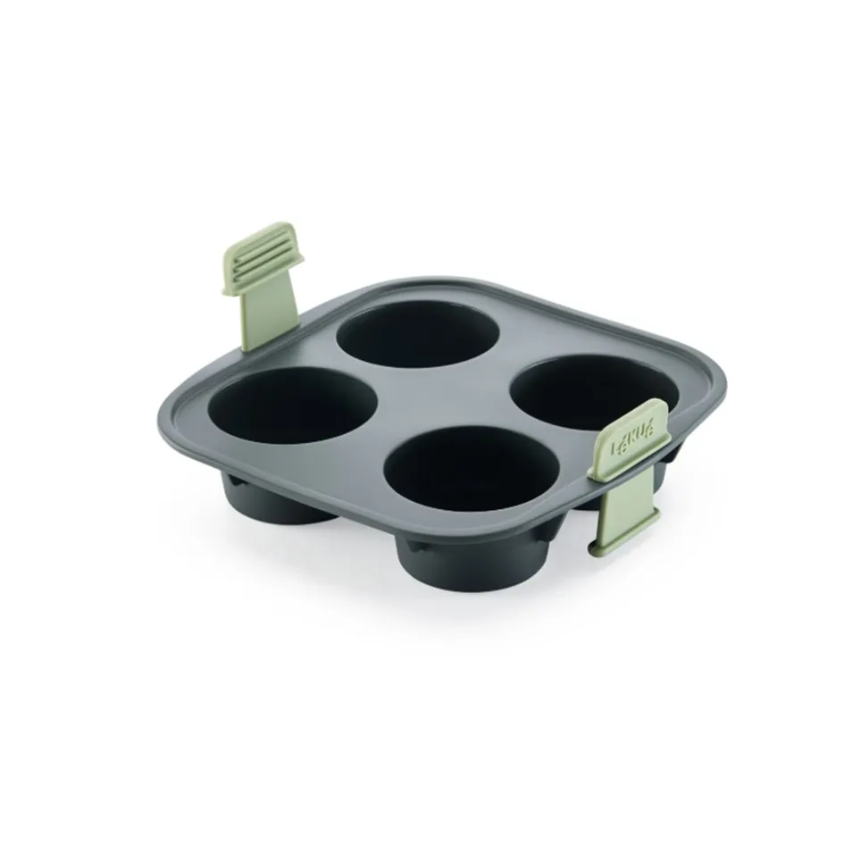 Muffinform für Heißluftfritteuse, 4 Mulden