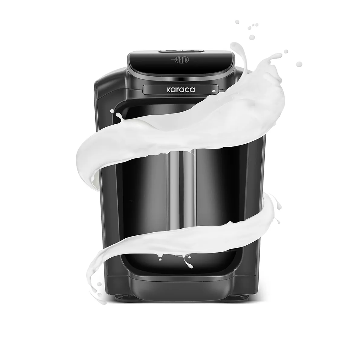 Karaca Hatır Neo Türkische Kaffeemaschine mit Milchzubereitung – Space Grey