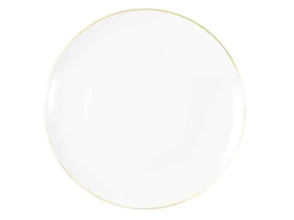 Seltmann Weiden Liberty Goldrand Frühstücksteller rund 22,5cm