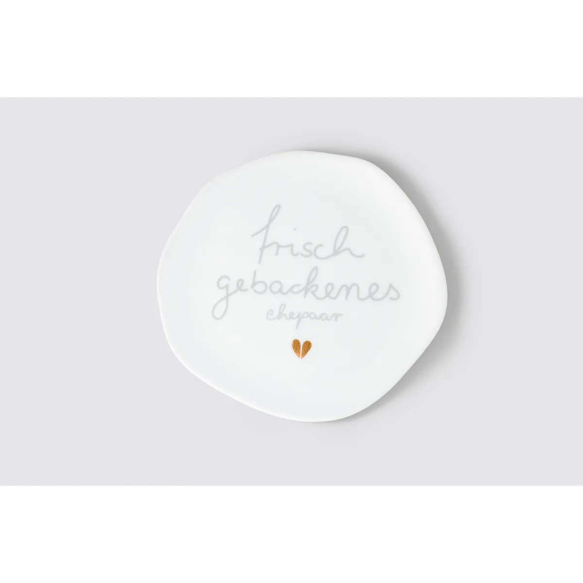 Kleiner Teller Frisch geback- enes Ehepaar D.14cm