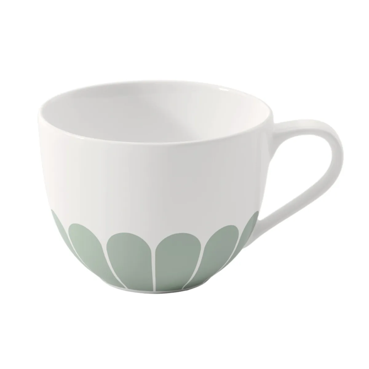 Kaffeetasse Fleur, Grün 160ml
