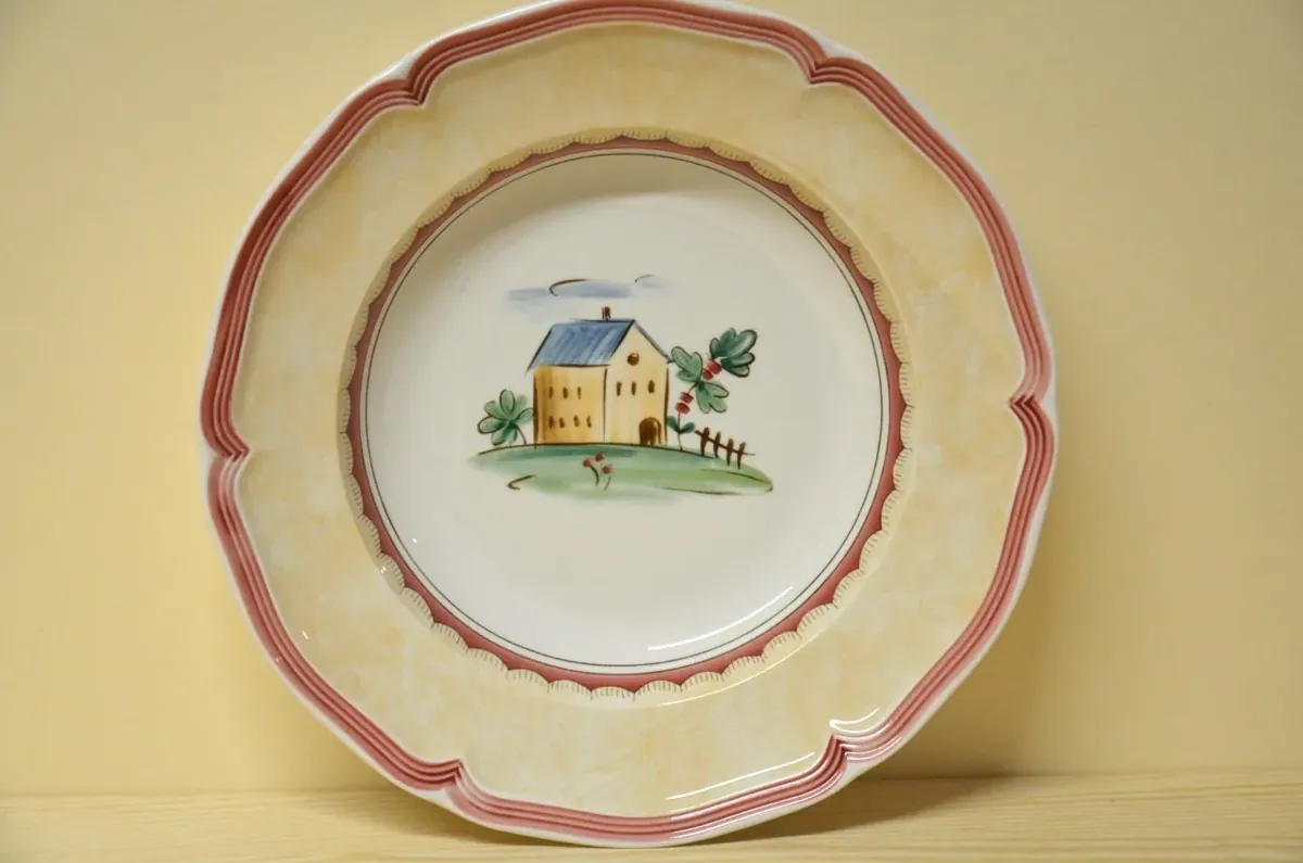 Villeroy & Boch Jardin d'Alsace Village Suppenteller NEU