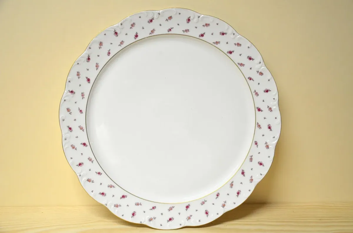 Rosenthal Monbijou Blütenteppich Platte rund