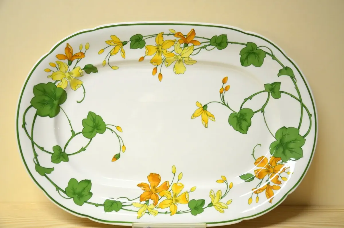 Villeroy & Boch Geranium Beilagenplatte oval