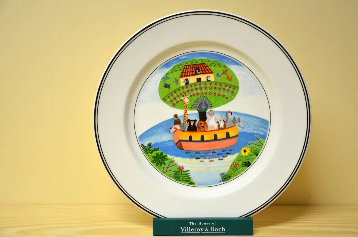Villeroy & Boch Design Naif Frühstücksteller Arche Noah