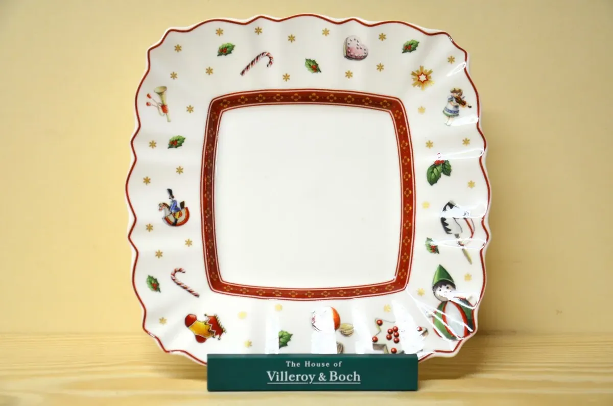 Villeroy & Boch Toys Delight Frühstücksteller eckig, weiss NEU