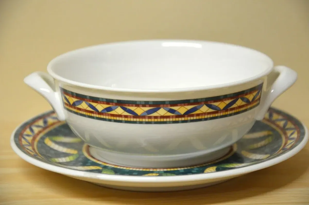 Villeroy & Boch Pergamon Suppentasse mit Untere