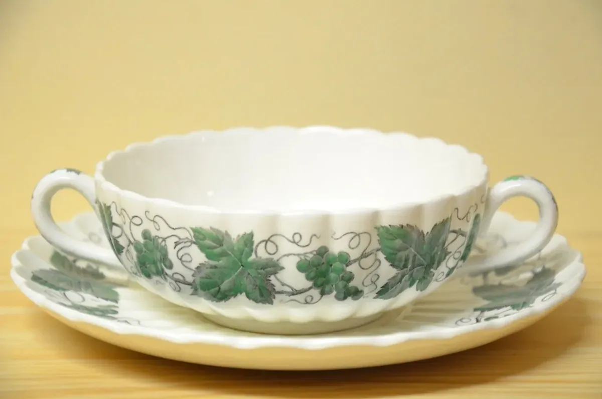 Spode Copeland Frascati Suppentasse mit Untere