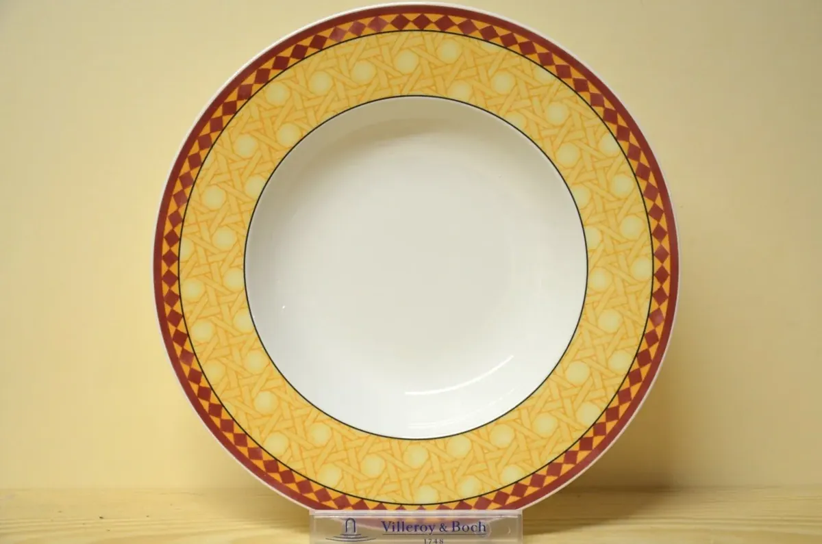 Villeroy & Boch Switch Plantation Motiv Safran Suppenteller