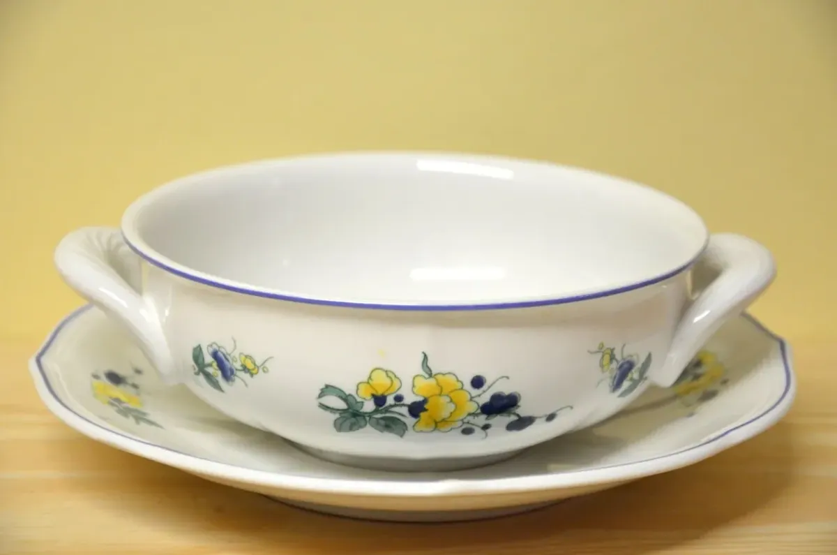 Villeroy & Boch Phönix blau Malva Suppentasse m.U.