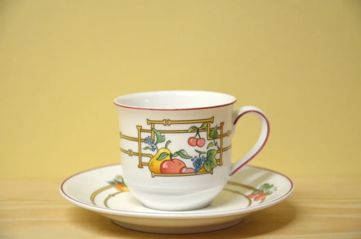 Villeroy & Boch Mon jardin Mocca/Espressotasse mit Untere