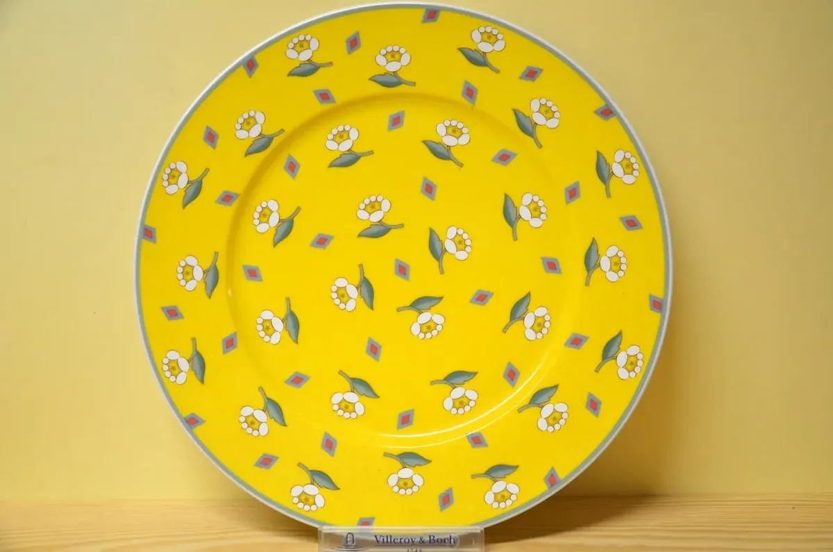 Villeroy & Boch Switch 1 Ava gelb Platte rund / Platzteller